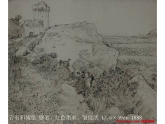 荷蘭印象派畫(huà)家梵高Vincent Willem van Gogh素描速寫(xiě)作品欣賞