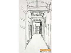 建筑素描的透視規(guī)律及主要構(gòu)圖方法